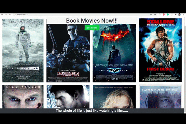 Movie-Booking Project Image